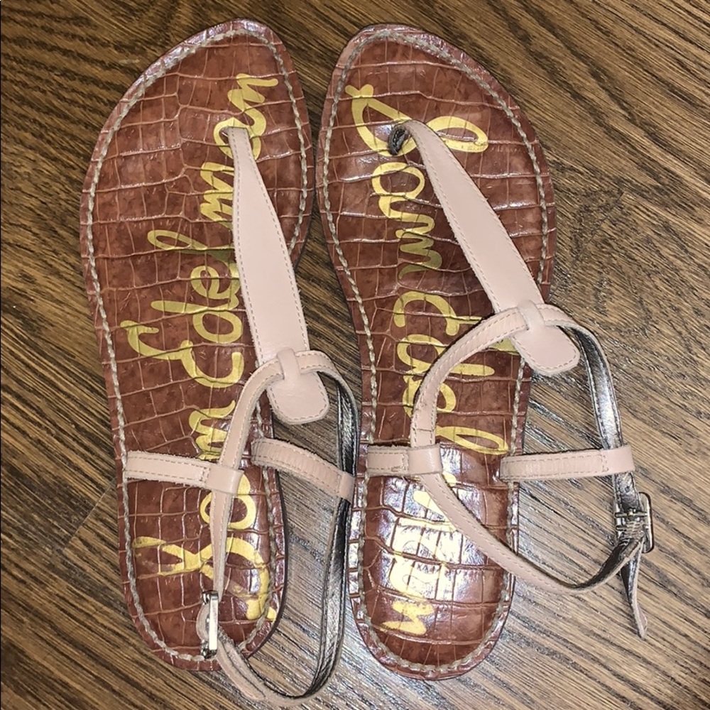 Sam Edelman Nude Thong Sandals
